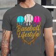 Baseball Lifestyle Baseball Drip Icecream Unisex Jersey T-Shirt Baseball Lifestyle Baseball Drip Icecream Unisex Jersey T-Shirt