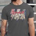Baseball Mama Lightning Bolt Checkered Varsity Mother's Day Unisex Jersey T-Shirt Baseball Mama Lightning Bolt Checkered Varsity Mother's Day Unisex Jersey T-Shirt