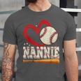 Baseball Nannie Baseball Heart Family Matching Unisex Jersey T-Shirt Baseball Nannie Baseball Heart Family Matching Unisex Jersey T-Shirt