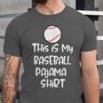 This Is My Baseball Pajama Shirt For Players Teens Boys Girl Unisex Jersey T-Shirt This Is My Baseball Pajama Shirt For Players Teens Boys Girl Unisex Jersey T-Shirt