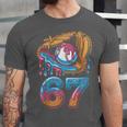 Baseball Player 67 Number 67th Sports Ice Cream Drip Unisex Jersey T-Shirt Baseball Player 67 Number 67th Sports Ice Cream Drip Unisex Jersey T-Shirt