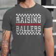 Baseball Player Raising Ballers Game Day Respect The Drip Unisex Jersey T-Shirt