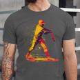Baseball Player Unisex Jersey T-Shirt