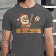 Baseball Santa 67 Christmas Xmas Boys Retro Unisex Jersey T-Shirt