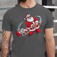 Baseball Santa 67 Christmas Xmas Pajamas Boys Unisex Jersey T-Shirt Baseball Santa 67 Christmas Xmas Pajamas Boys Unisex Jersey T-Shirt