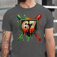 Baseball Six Seven 67 Meme Ice Cream Drip Xmas Men Women Unisex Jersey T-Shirt Baseball Six Seven 67 Meme Ice Cream Drip Xmas Men Women Unisex Jersey T-Shirt