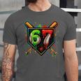 Baseball Six Seven 67 Meme Ice Cream Drip Xmas Women Men Unisex Jersey T-Shirt