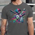 Baseball Skeleton Ice Cream Drip Baseball Boys Youth Unisex Jersey T-Shirt Baseball Skeleton Ice Cream Drip Baseball Boys Youth Unisex Jersey T-Shirt