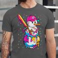 Baseball Snowman Drip Christmas Baseball Boys Men Kids Unisex Jersey T-Shirt