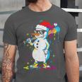 Baseball Snowman Drip Cool Christmas Men Boys Girls Unisex Jersey T-Shirt