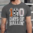 Baseball Soccer Basketball 100 Days Of School Unisex Jersey T-Shirt