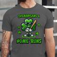 Baseball St Patrick's Day Irish Shamrock Trendy Unisex Jersey T-Shirt Baseball St Patrick's Day Irish Shamrock Trendy Unisex Jersey T-Shirt