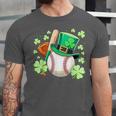 Baseball St Patricks Day Lucky Baseball Player Shamrock Unisex Jersey T-Shirt Baseball St Patricks Day Lucky Baseball Player Shamrock Unisex Jersey T-Shirt