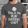 Bear Baseball Shirt For Players Fans And Moms Unisex Jersey T-Shirt