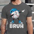 Boys Baseball Graphic Tee Teen Apparel Cute Meme Bruh Unisex Jersey T-Shirt Boys Baseball Graphic Tee Teen Apparel Cute Meme Bruh Unisex Jersey T-Shirt