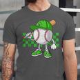 Boys St Patricks Day Baseball Player Pitcher Coach Kids Unisex Jersey T-Shirt Boys St Patricks Day Baseball Player Pitcher Coach Kids Unisex Jersey T-Shirt