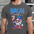 Bruh I'm 7 Baseball Ice Cream Drip It's My 7th Birthday Unisex Jersey T-Shirt Bruh I'm 7 Baseball Ice Cream Drip It's My 7th Birthday Unisex Jersey T-Shirt