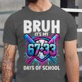 Bruh It's My 67 33 Days Of School Baseball 100 Days Smarter Unisex Jersey T-Shirt Bruh It's My 67 33 Days Of School Baseball 100 Days Smarter Unisex Jersey T-Shirt