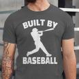 Built By Baseball Baseball For Men Women Boys Players Unisex Jersey T-Shirt Built By Baseball Baseball For Men Women Boys Players Unisex Jersey T-Shirt