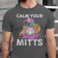 Calm Your Mitts Baseball Ice Cream Drip Crossed Bats Sport Unisex Jersey T-Shirt Calm Your Mitts Baseball Ice Cream Drip Crossed Bats Sport Unisex Jersey T-Shirt