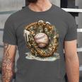 Camo Baseball Gloves Lifestyle 101 Apparel Drip Ice Cream Unisex Jersey T-Shirt Camo Baseball Gloves Lifestyle 101 Apparel Drip Ice Cream Unisex Jersey T-Shirt