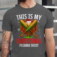 My Christmas Baseball Pajama Helmet Santa Xmas Men Boys Unisex Jersey T-Shirt