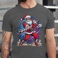 Christmas Baseball Santa Game Day Xmas Boys Kids Men Unisex Jersey T-Shirt Christmas Baseball Santa Game Day Xmas Boys Kids Men Unisex Jersey T-Shirt