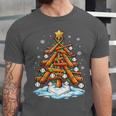 Christmas Baseball Tree Lights Xmas Unisex Jersey T-Shirt Christmas Baseball Tree Lights Xmas Unisex Jersey T-Shirt