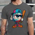 Cool Baseball Drip For Boys Ice Cream Drip Baseball Kids Unisex Jersey T-Shirt Cool Baseball Drip For Boys Ice Cream Drip Baseball Kids Unisex Jersey T-Shirt