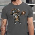 Dabbing Pirate Skeleton Baseball Dab Costume Boys Kids Men Unisex Jersey T-Shirt