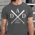 Dad Est 2026 Father Loading New Dad Baseball Pocket Unisex Jersey T-Shirt Dad Est 2026 Father Loading New Dad Baseball Pocket Unisex Jersey T-Shirt