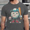 Donut Baseball Hat Ball Bat Cute Sport Toddler Boys Kids Men Unisex Jersey T-Shirt Donut Baseball Hat Ball Bat Cute Sport Toddler Boys Kids Men Unisex Jersey T-Shirt
