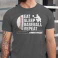 Eat Sleep Baseball Repeat Baseball Player Men Boys Unisex Jersey T-Shirt Eat Sleep Baseball Repeat Baseball Player Men Boys Unisex Jersey T-Shirt