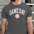 Game Day Baseball Player And Fan Graphic Unisex Jersey T-Shirt