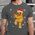 Gingerbread Man Baseball Christmas Unisex Jersey T-Shirt Gingerbread Man Baseball Christmas Unisex Jersey T-Shirt