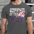 Godfather Rookie Of Year 1st Birthday Baseball Theme Unisex Jersey T-Shirt Godfather Rookie Of Year 1st Birthday Baseball Theme Unisex Jersey T-Shirt