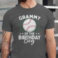 Grammy Of The Birthday Boy Baseball Player Birthday Unisex Jersey T-Shirt Grammy Of The Birthday Boy Baseball Player Birthday Unisex Jersey T-Shirt