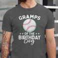 Gramps Of The Birthday Boy Baseball Player Birthday Unisex Jersey T-Shirt