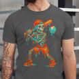 Halloween Baseball Skeleton Ice Cream Drip Baseball Boys Kid Unisex Jersey T-Shirt Halloween Baseball Skeleton Ice Cream Drip Baseball Boys Kid Unisex Jersey T-Shirt