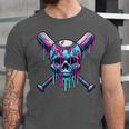 Halloween Baseball Skull Drip Baseball Lifestyle Boy Men Unisex Jersey T-Shirt Halloween Baseball Skull Drip Baseball Lifestyle Boy Men Unisex Jersey T-Shirt