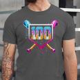 Happy 100 Days Of School Baseball Drip 100th Day Of School Unisex Jersey T-Shirt Happy 100 Days Of School Baseball Drip 100th Day Of School Unisex Jersey T-Shirt