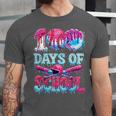 Happy 100 Days Of School Game Day Baseball Ice Cream Drip Unisex Jersey T-Shirt Happy 100 Days Of School Game Day Baseball Ice Cream Drip Unisex Jersey T-Shirt