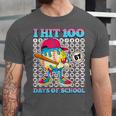 I Hit 100 Days Of School 67 Drip Baseball Boys Kids Unisex Jersey T-Shirt I Hit 100 Days Of School 67 Drip Baseball Boys Kids Unisex Jersey T-Shirt