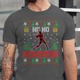 Ho Ho Homerun Xmas Sports Player Baseball Ugly Christmas Unisex Jersey T-Shirt Ho Ho Homerun Xmas Sports Player Baseball Ugly Christmas Unisex Jersey T-Shirt