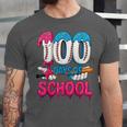 HUGvyn 100 Days Of School Baseball Ice Cream Teacher Student Unisex Jersey T-Shirt HUGvyn 100 Days Of School Baseball Ice Cream Teacher Student Unisex Jersey T-Shirt