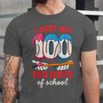 HUGvyn I Just Hit 100 Days Of School Baseball Ice Cream Boys Unisex Jersey T-Shirt HUGvyn I Just Hit 100 Days Of School Baseball Ice Cream Boys Unisex Jersey T-Shirt