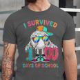 HUGvyn I Survived 100 Days Of School Baseball 6 7 Ice Cream Unisex Jersey T-Shirt HUGvyn I Survived 100 Days Of School Baseball 6 7 Ice Cream Unisex Jersey T-Shirt