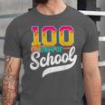 Ice Cream Drip 100 Days Of School Baseball Boys 100th Day Unisex Jersey T-Shirt