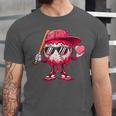 Ice Cream Drip Baseball Valentine's Day Spots Baseball Drip Unisex Jersey T-Shirt Ice Cream Drip Baseball Valentine's Day Spots Baseball Drip Unisex Jersey T-Shirt