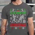 I'Ll Be Home For Christmas Baseball Xmas Unisex Jersey T-Shirt I'Ll Be Home For Christmas Baseball Xmas Unisex Jersey T-Shirt